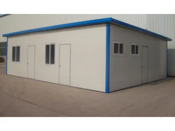 Single Slope Prefab House, Prefabricated House