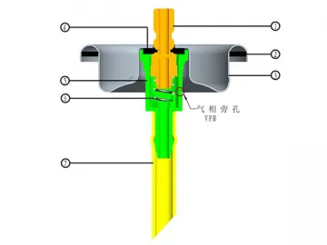 Aerosol Valve for Mould Release Spray