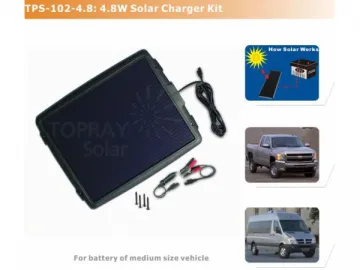 4.8W Solar Trickle Charger