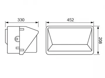 Induction Wall Light