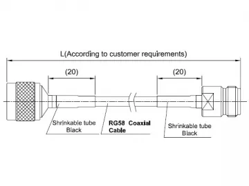 RG58 RF Cable Assemblies