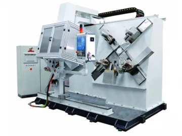 HKVP1500 Small Size Bearing Raceway Induction Hardening Machine with Slope