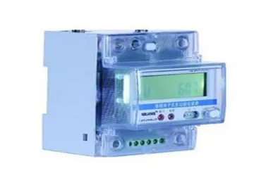 DJZY102-3 Rail Mount DC Power Energy Monitor