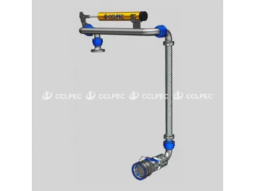 Bottom Loading Arm with API Coupler