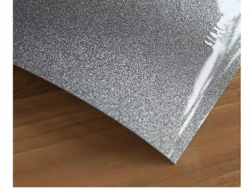 High Gloss Metallic PVC Film