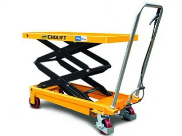 Hydraulic Dual Scissor Lift Table Cart