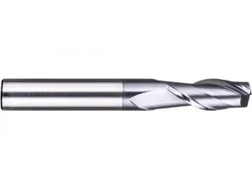 UC-R2  General Purpose Solid Carbide End Mill - Corner Radius - 2 Flutes