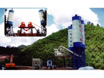 HZS50 Concrete Batching Plant