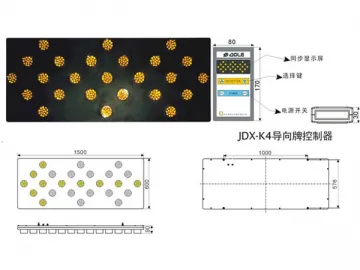 25 Module LED Traffic Signal Light