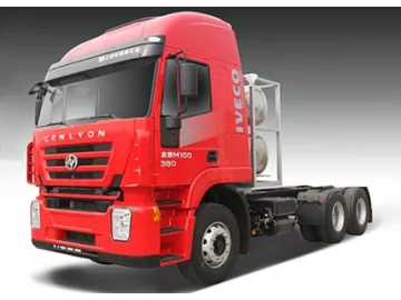 6×4 Euro V Tractor Unit (Genlyon), LNG Truck