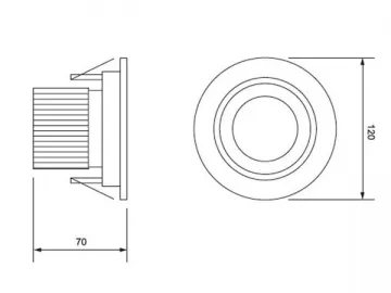 COB LED Down Light