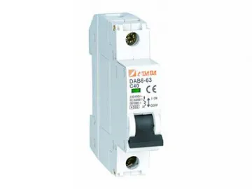 DAB6-63 MCB 4-5kA Miniature Circuit Breaker