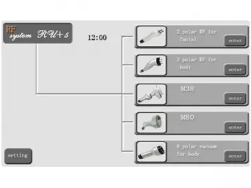 Multipolar RF Lipo Cavitation Slimming Equipment