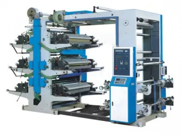 YT 6 Color Flexographic Printing Machine