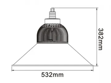 100W LED High Bay Light