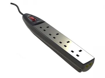 4-Way Extension Socket with Surge Protection