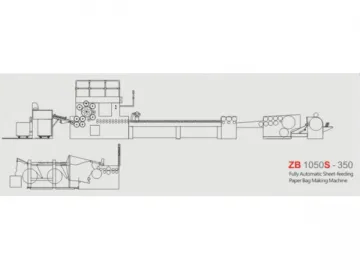 ZB1080S-430 Automatic Paper Bag Making Machine