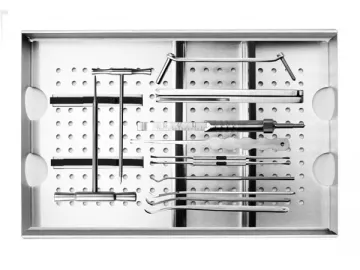 Mini Bone Plate Instrument Set, Metacarpal and Phalange Plates