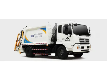 Rear Loading Garbage Compaction Truck