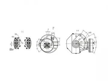 7T Forklift Truck Axle