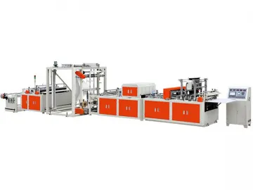 Semi Automatic Non-woven Box Type Bag Making Machine, WFB-B600