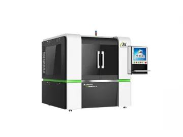 600×600mm High Precision Camera Positioning Fiber Laser Cutter, CMA0606D-GV-B Laser Cutting System