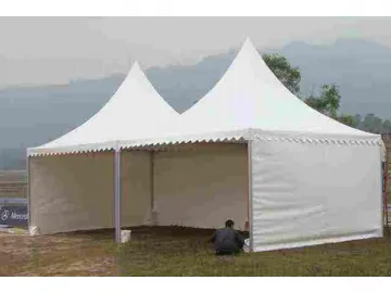 Open Front Canopy Tent