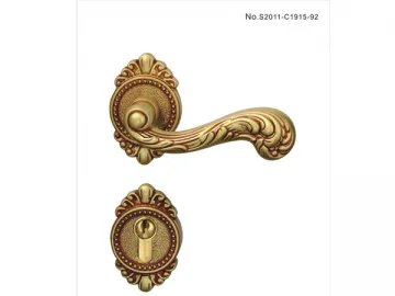 S2011-C1915-92 Brass Handle Door Lock