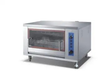 Rotating Gas Rotisserie Oven