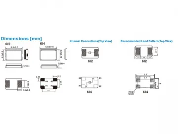 5032 SMD Glass Sealing Crystal