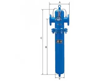 Flanged Compressed Air Filters, Grade XF7 Filteration