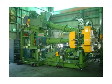 Pin-Barrel Cold Feed Rubber Extruder