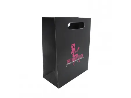 Laminated Paper Bag with Die Cut Handle