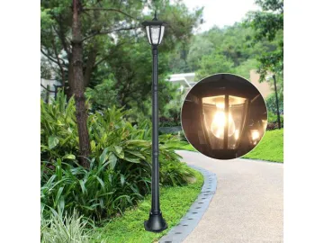 Cast Aluminum Post Solar Powered LED Light, ST6221B LED Light