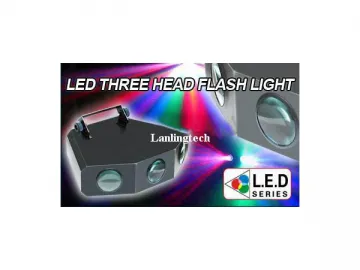 LED1092 LED Three Head Flash Light