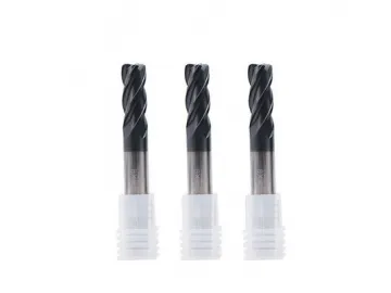 EMT07 4 Flute Carbide Corner Radius End Mill