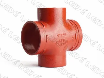 Threaded Reducing Cross Pipe Fittings