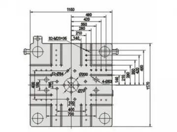 HDX 538 Plastic Injection Machine