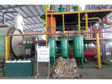 Batch Type Waste Pyrolysis Plant