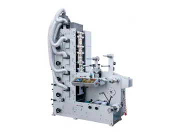 Flexo Printing Machine With Die Cutting