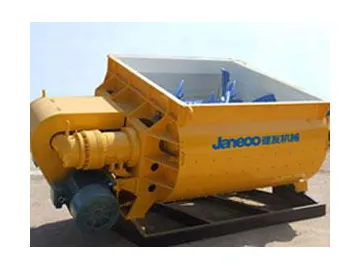 Twin Shaft Concrete Mixer