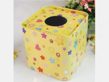 Paper Tissue Tin Box