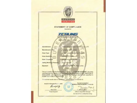 225Psi Oil / Fuel / Diesel Suction and Discharge Hose