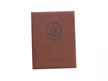 Leather Certificate Folder