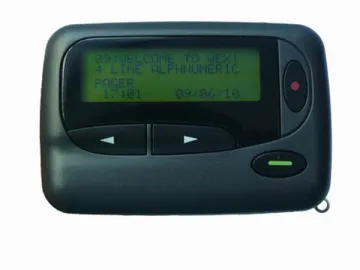 W2004F 4 Line Alphanumeric Pager