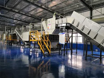 Oil Filter Recycling Plant