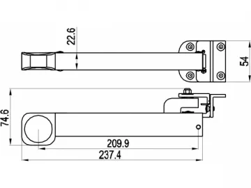 Casement Window Friction Stay