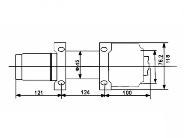 P3500-1W Utility Winch