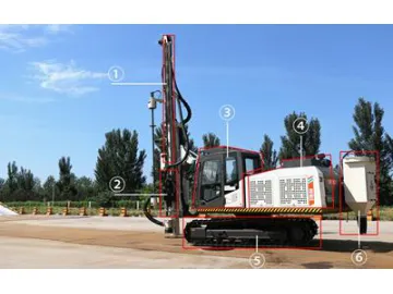 Surface Drill Rig For Mining, Quarrying and Construction