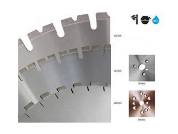 WS Diamond Saw Blade  (Silver Brazed / Laser Welded Wall Saw Blade)